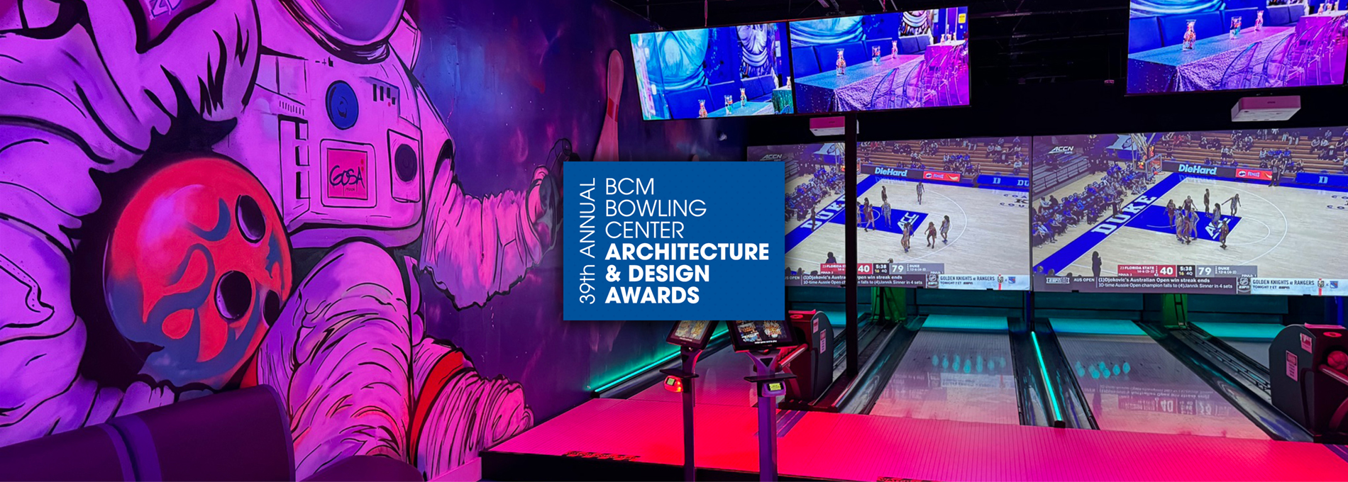 QubicaAMF: FunDimension - Bowling Design Awards banner